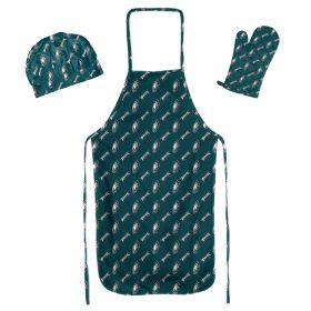 Eagles 3PC Set - Apron; Mitt; Hat